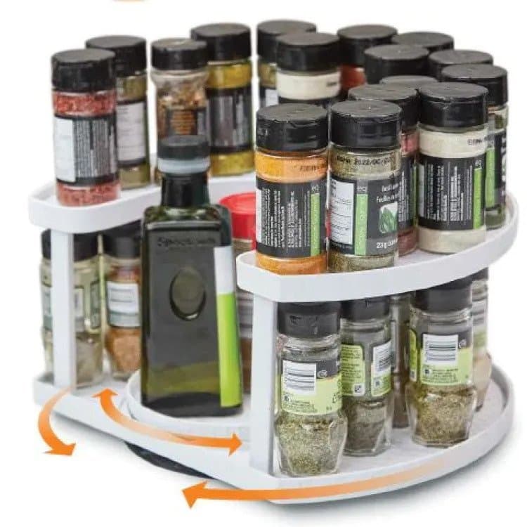 Dual-Spin Cabinet Organizer Spice Spinner (40 Allstar)